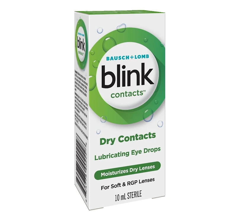 Blink Lubricating Contact Lens Drops, 10 mL