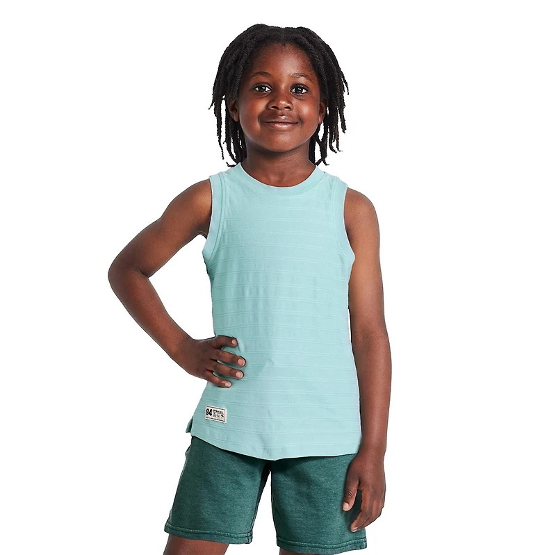 George Boys' Textured Muscle Tank