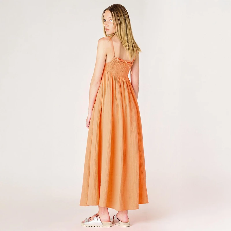 Devoted, Tie Back Maxi Dress, Sizes XS-XL