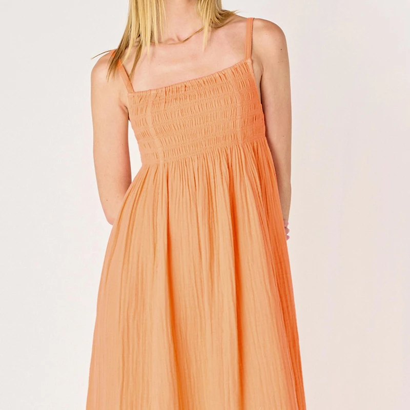 Devoted, Tie Back Maxi Dress, Sizes XS-XL