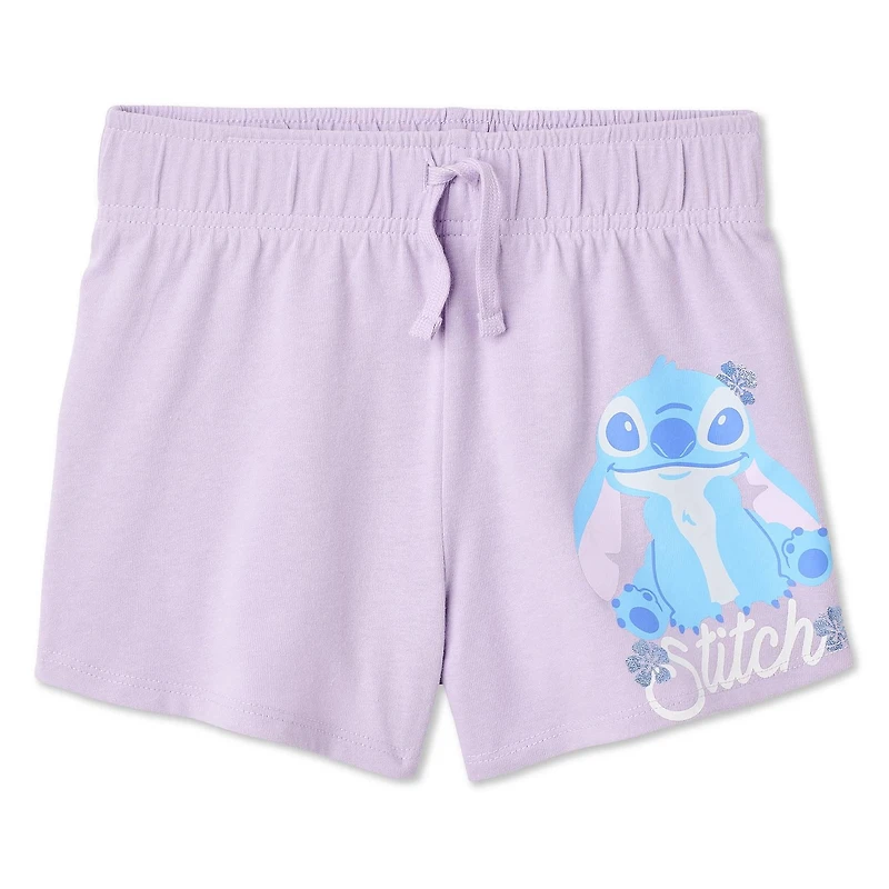 Disney Girls' Stitch Fleece Short
