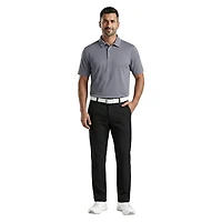 Polo à manches courtes uni Airflux pour homme de la marque PGAT TOUR Course Essentials