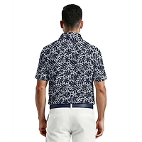 Polo à manches courtes pour homme PGAT TOUR Course Essentials, imprimé tropical intégral