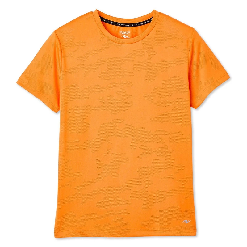 Athletic Works Boys' Textured Camo T-Shirt