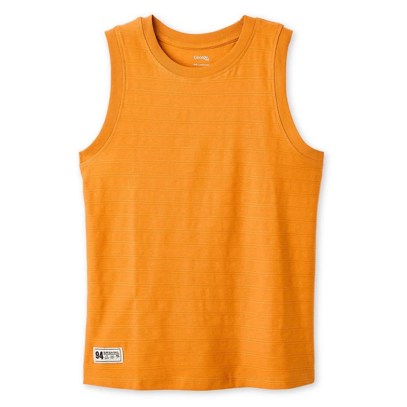 George Boys' Textured Muscle Tank