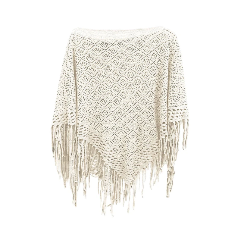 Pointelle Poncho by George