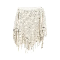Pointelle Poncho by George