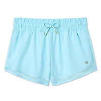 Justice Girls' Mesh Run Short