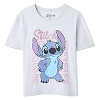 Disney Girls' Stitch Graphic T-Shirt