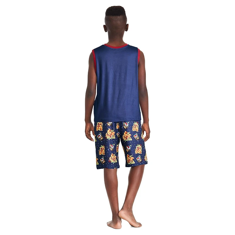 The Super Mario Galaxy Movie Boys' Two Piece Bowser Pajama Set
