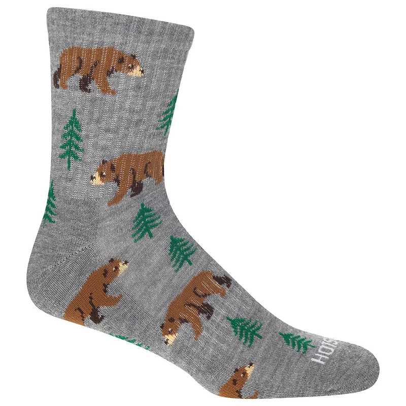 HOTSOX Mi-Chaussettes Coussinées de mode pour hommes. 3 paires. Taille 6-12
