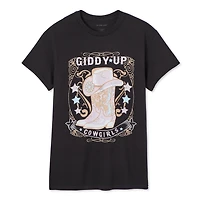 The Pink Closet Women's Boyfriend Fit Tee