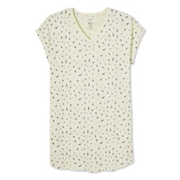 Chemise de nuit à encolure en V George Plus pour femmes