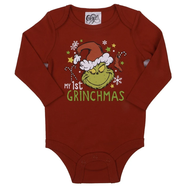 Dr Seuss Baby Boy's Long Sleeve Bodysuit