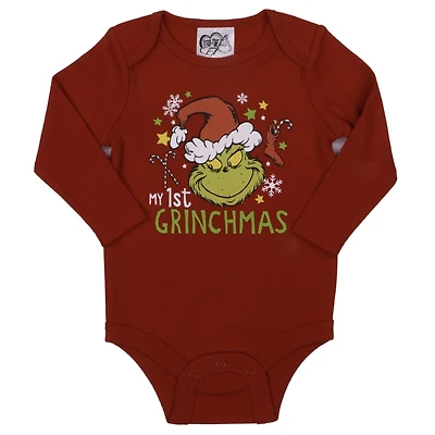 Dr Seuss Baby Boy's Long Sleeve Bodysuit