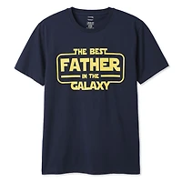 T-shirt à imprimé graphique pour la fête des Pères George hommes