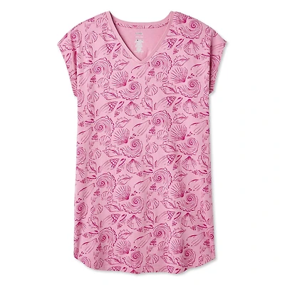 Chemise de nuit à encolure en V George pour femmes