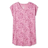 Chemise de nuit à encolure en V George pour femmes