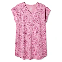 George Women's Plus V-Neck Nightshirt