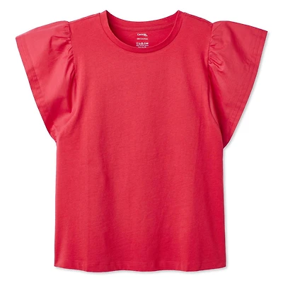 George Women's Flutter-Sleeve Top