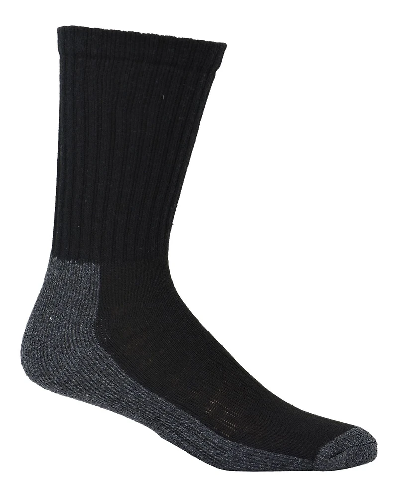 Chaussettes de travail Workload pour hommes en paq. de 4 Pointures 7 à 12