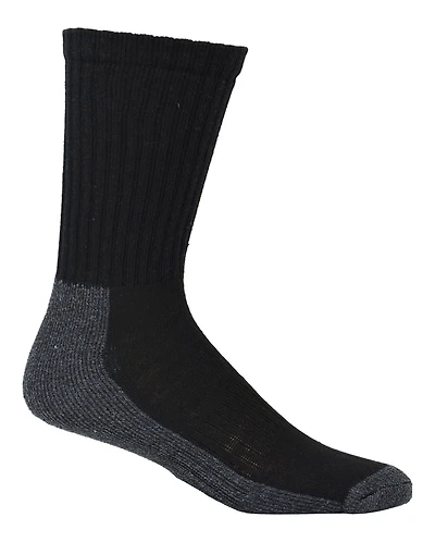 Chaussettes de travail Workload pour hommes en paq. de 4 Pointures 7 à 12
