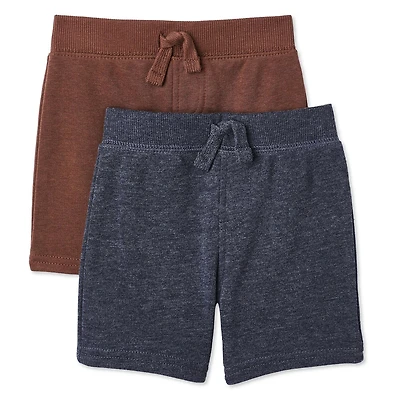 George Baby Boys' French Terry Short 2-Pack