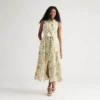 Mexx Women’s Printed Button Front Woven Dress