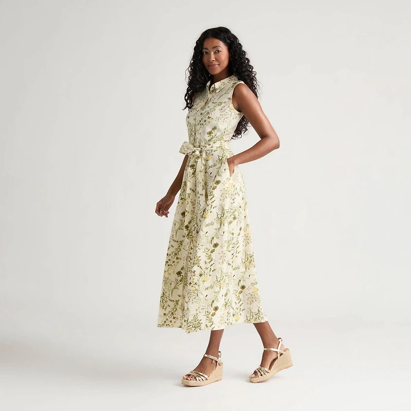 Mexx Women’s Printed Button Front Woven Dress