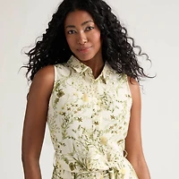 Mexx Women’s Printed Button Front Woven Dress