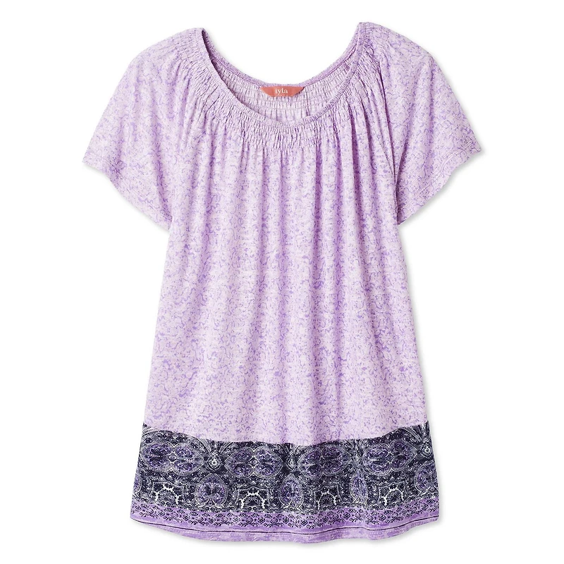 Iyla Women's Smocked Top