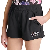 Short de planche avec ceinture montée élastique Justice pour filles