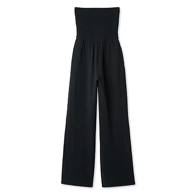 Combinaison à smocks sans bretelles Wild Skye pour femmes