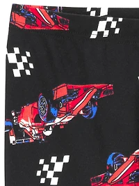 Carter's Child of Mine Kid Boys' 2 Piece PJs Cotton Red and Black Race Car