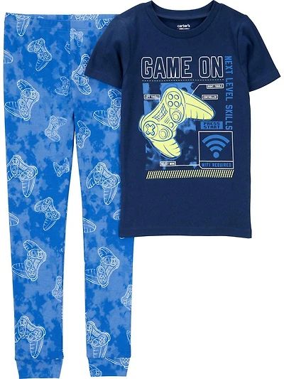 Carter's Child of Mine Pyjama 2 pièces en coton pour garçon Bleu Gaming