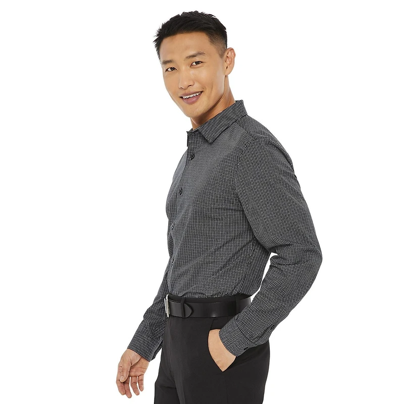 George Men's Slim Fit Dress Shirt