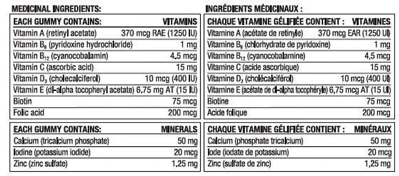 Equate Women's Daily Adult Gummy Vitamins