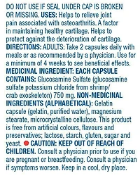 Equate Glucosamine Sulfate 750mg, 250 Capsules