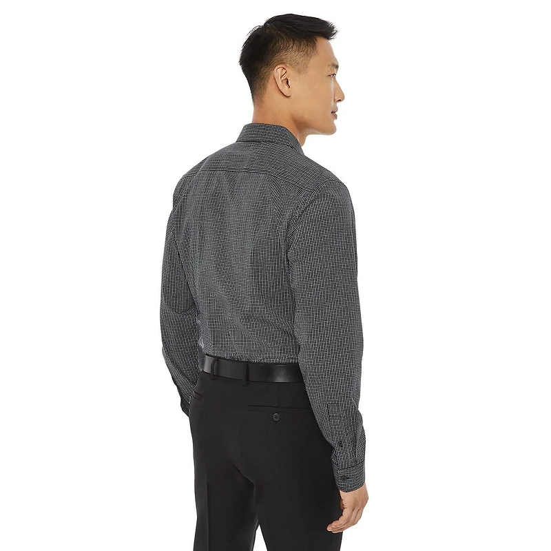 George Men's Slim Fit Dress Shirt