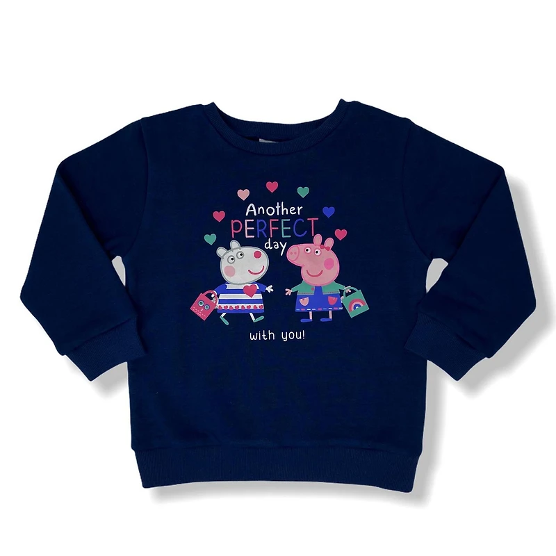 Peppa Pig Toddler girls long sleeve Popover top