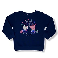 Peppa Pig Toddler girls long sleeve Popover top