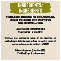 Prime Bits with Wild Venison, Dog Treats
