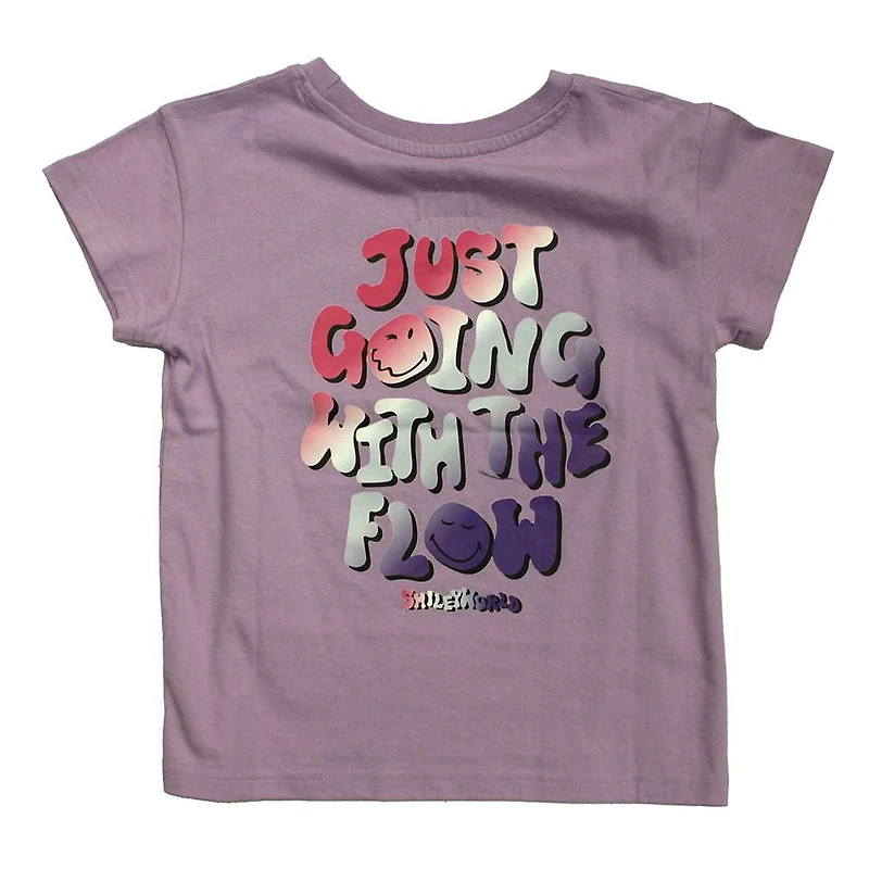 T-shirt SmileyWorld® sous licence pour fille.