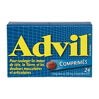 Advil Regular Strength Tablets for Headaches and Pain Relief, 200 mg Ibuprofen, 24 Count, 24 x 200mg Ibuprofen