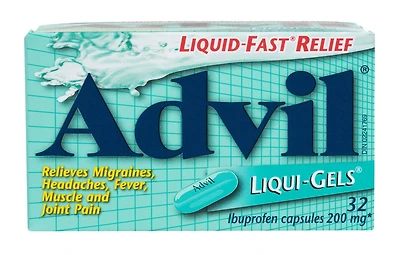 Advil Liqui Gels 32's, 32 x 200mg