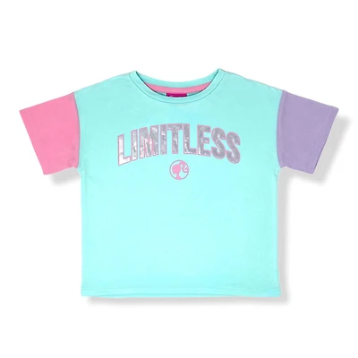 Barbie Girl's drop shoulder top