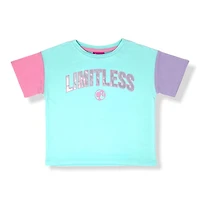 Barbie Girl's drop shoulder top