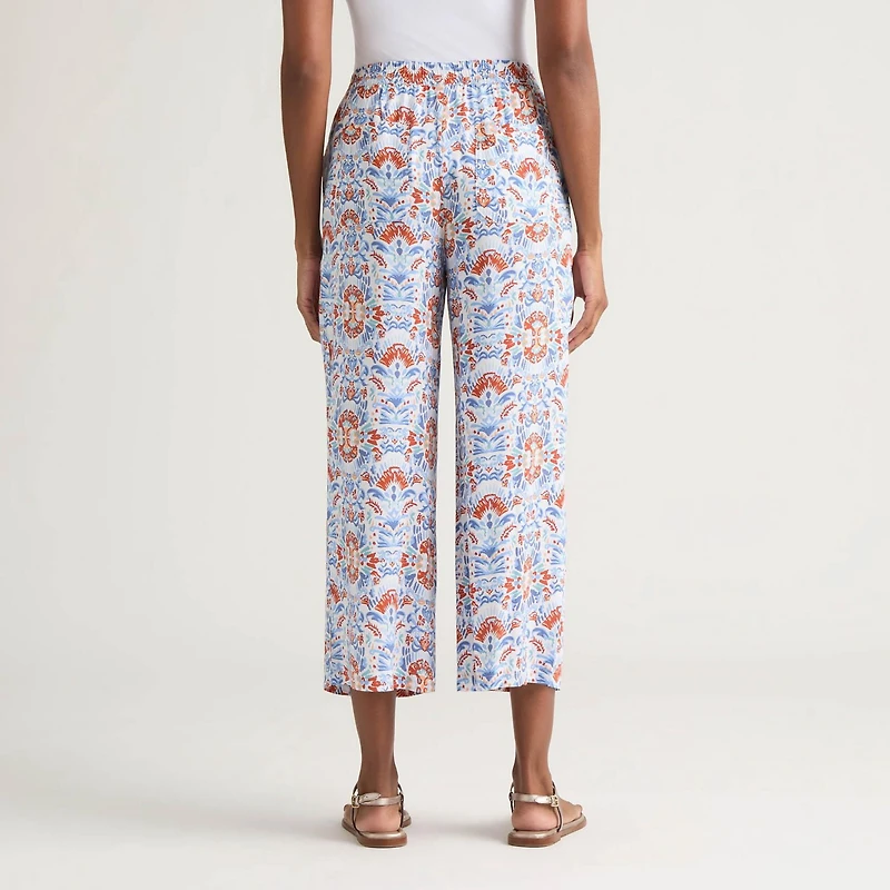 Mexx Women’s Printed Pull-On Culotte Pants