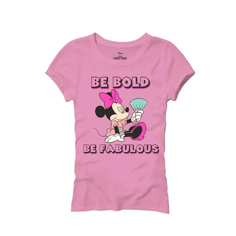 Girls Disney Be Fab Short Sleeve T-Shirt
