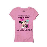 Girls Disney Be Fab Short Sleeve T-Shirt